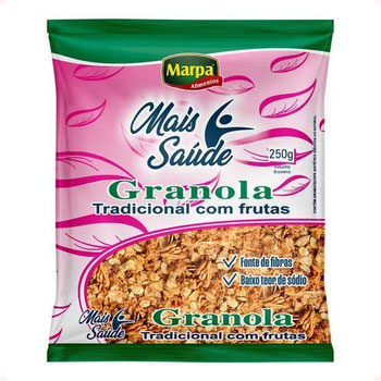 GRANOLA MARPA 250G CEREAIS/FRUTAS