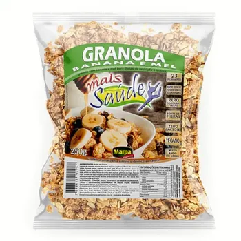 GRANOLA MARPA BANANA E MEL 250G