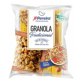 GRANOLA TRADICIONAL JP PEREIRA 500G