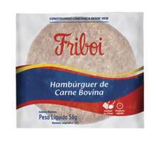 HAMBÚRGUER FRIBOI BOVINO 56G