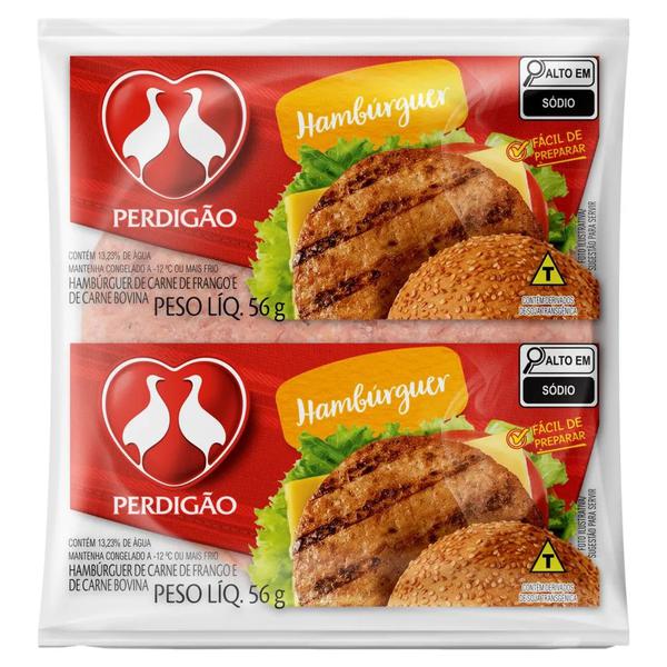 HAMBURGUER PERDIGAO 56G TRAD
