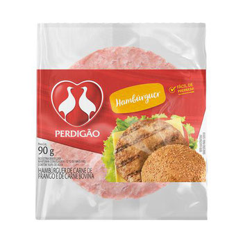 HAMBURGUER PERDIGAO 90G TRAD