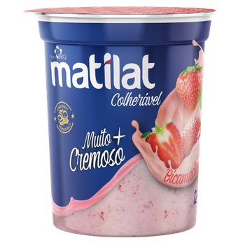 IOGURTE BICAMADA MATILAT SABOR MORANGO 120G