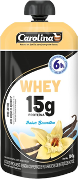 IOGURTE CAROLINA WHEY SABOR BAUNILHA SACHÊ 160G