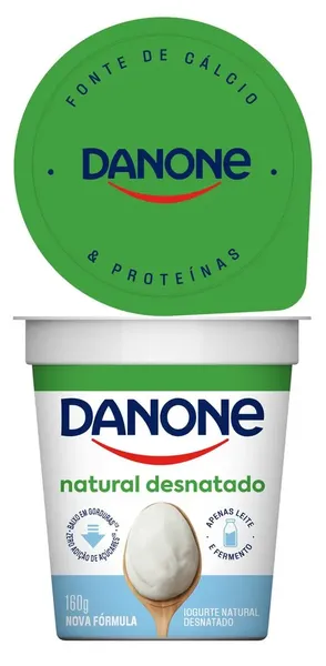 IOGURTE DANONE NATURAL DESNATADO 160G
