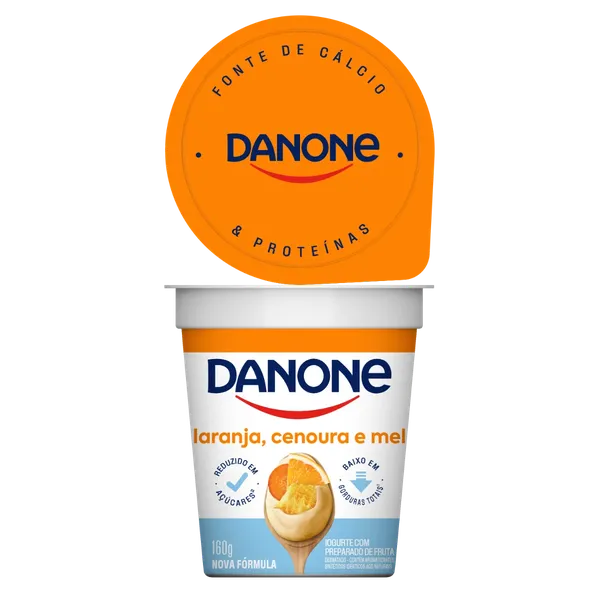 IOGURTE DANONE NATURAL LAR/CEN/MEL 160G