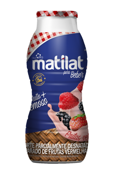 IOGURTE MATILAT FRUTAS VERMELHAS 160G