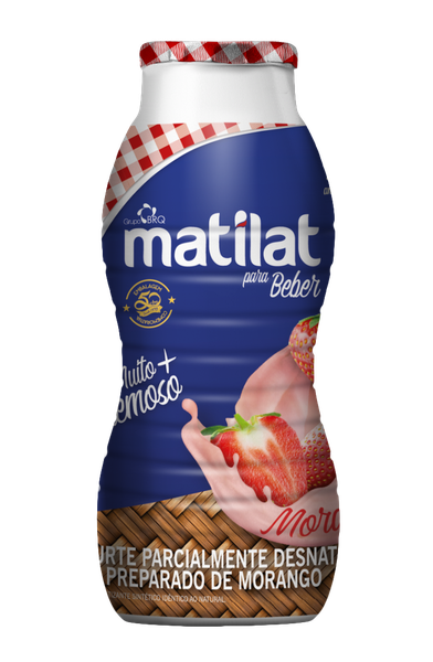IOGURTE MATILAT MORANGO 160G