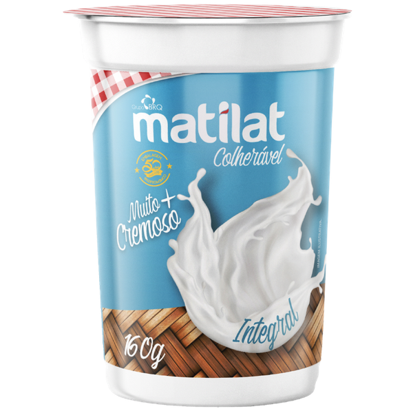 IOGURTE MATILAT NATURAL INTEGRAL 160G