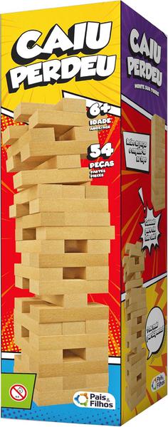 JOGO CAIU PERDEU PAIS&FILHOS
