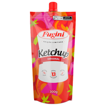 KETCHUP FUGINI ORIGINAL SACHÊ 300G COM BICO