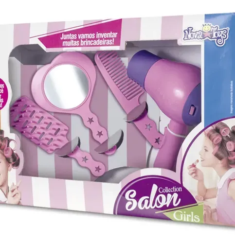 KIT BELEZA SALON COLLECTION NOVA TOYS