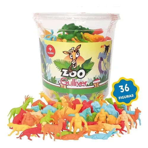 KIT ZOO GULLIVER C/36 PEÇAS