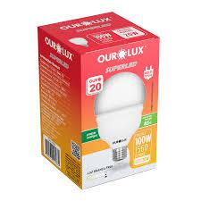 LÂMPADA OUROLUX SUPERLED BIVOLT 20W 6500K