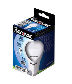 LÂMPADA RAYOVAC LED BIVOLT 11W