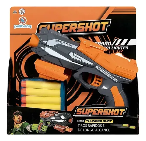 LANÇADOR DE DARDOS THUNDER SHOT POLIBRINQ