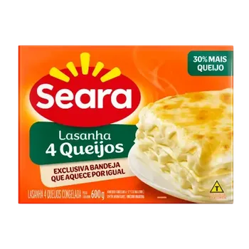 LASANHA 4 QUEIJOS SEARA 600G