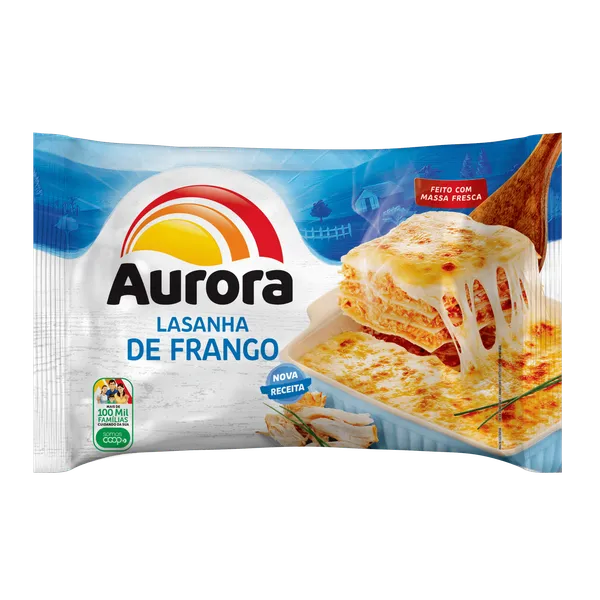 LASANHA AURORA FRANGO 600G