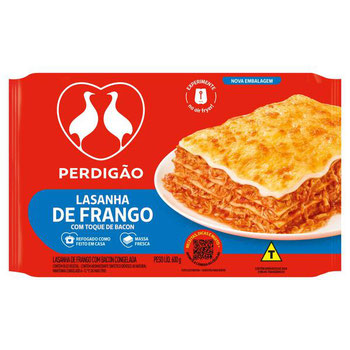 LASANHA PERDIGAO 600G FRANGO/BACON