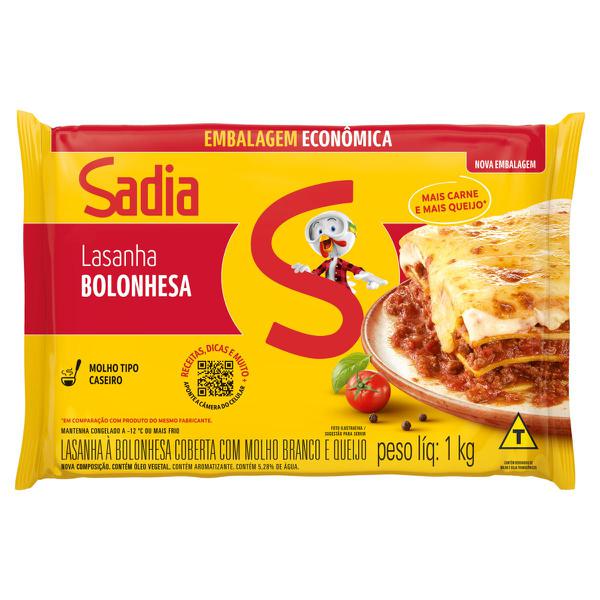 LASANHA SADIA 1KG BOLONHESA