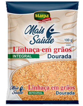 LINHAÇA EM GRÃOS DOURADA MARPA 100G