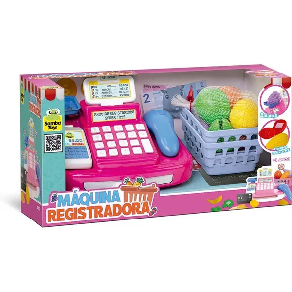 MÁQUINA REGISTRADORA SAMBA TOYS