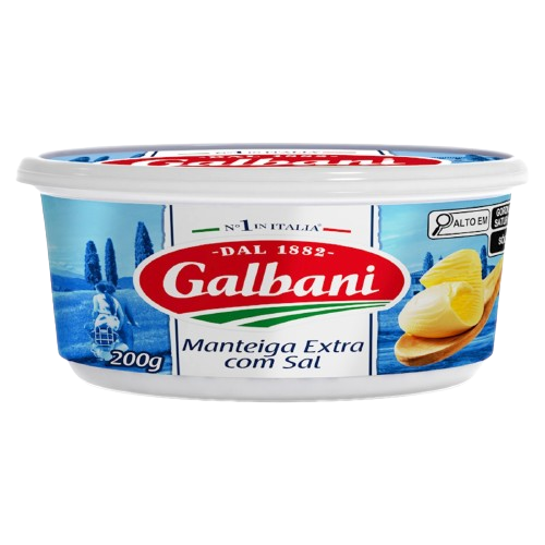 MANTEIGA GALBANI COM SAL POTE 200G