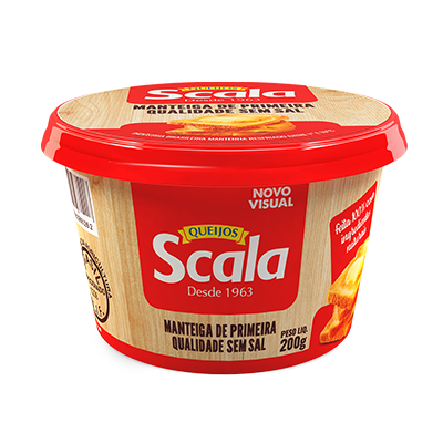 MANTEIGA SEM SAL SCALA 200G