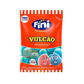 MARSHMALLOW FINI 200G VULCAO AZUL