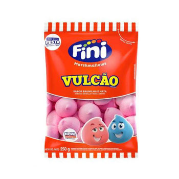 MARSHMALLOW FINI 200G VULCAO ROSA