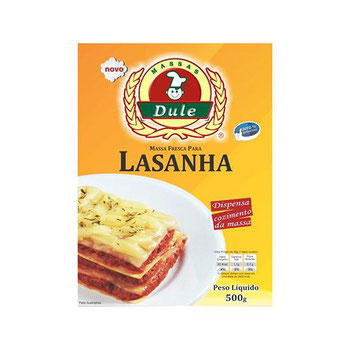 MASSA FR LASANHA DULE 500G