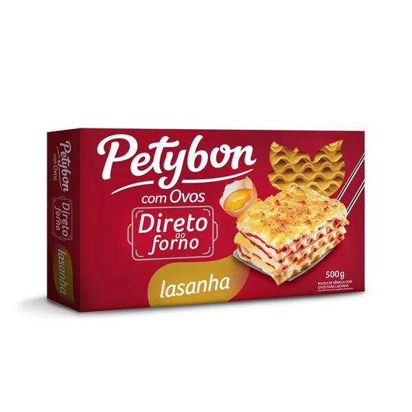 MASSA PARA LASANHA PETYBON 500G