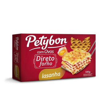 MASSA PARA LASANHA PETYBON 500G