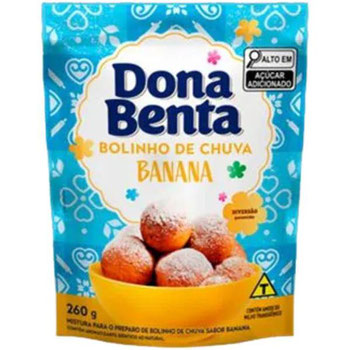 MISTURA PARA BOLINHO DE CHUVA DONA BENTA BANANA 260G