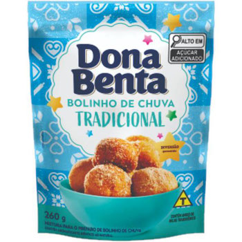 MISTURA PARA BOLINHO DE CHUVA DONA BENTA TRADICIONAL 260G