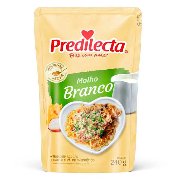 MOLHO PREDILECTA 240G BRANCO
