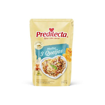 MOLHO PREDILECTA 240G TRES QUEIJOS