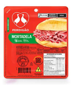 MORTADELA PERDIGÃO FATIADA 200G
