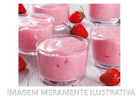 MOUSSE DE MORANGO UNIDADE 150G
