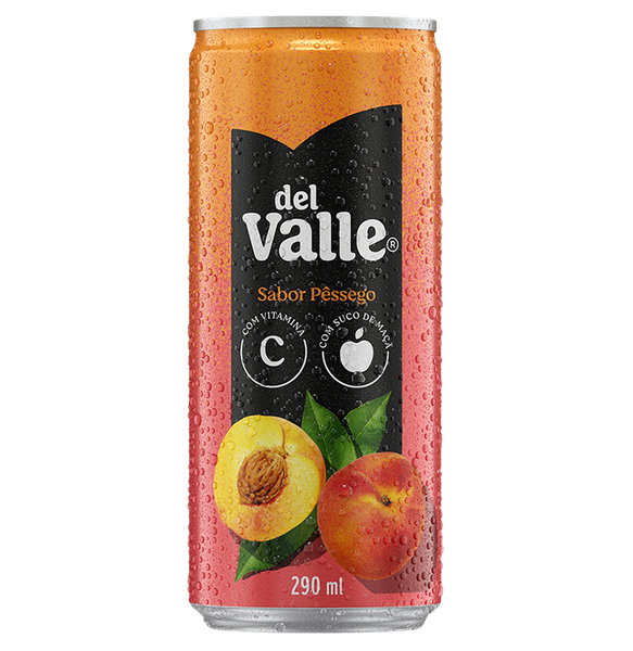 NÉCTAR DEL VALLE PÊSSEGO LATA 290ML