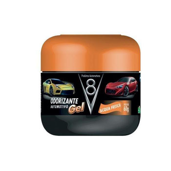 ODORIZ AUTO V8 GEL 60G ACQUA FRESCA