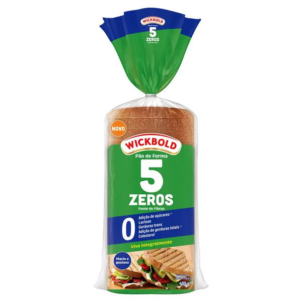 PAO WICKBOLD FORMA 400G 5 ZEROS QUI