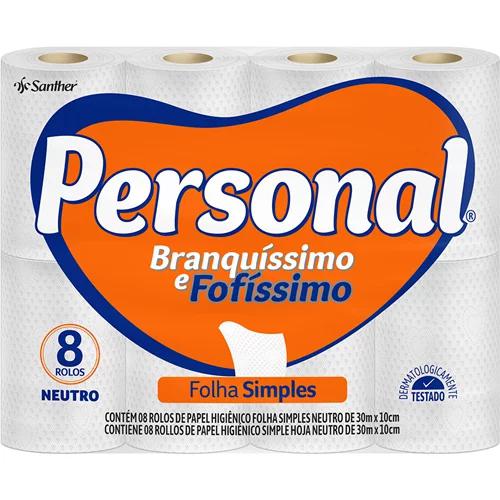 PAPEL HIG PERSONAL 30M C/8 NEUTRO