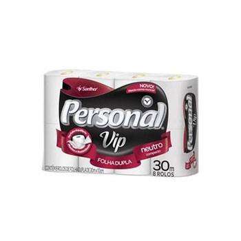 PAPEL HIG PERSONAL VIP 30M C/8 NEUT