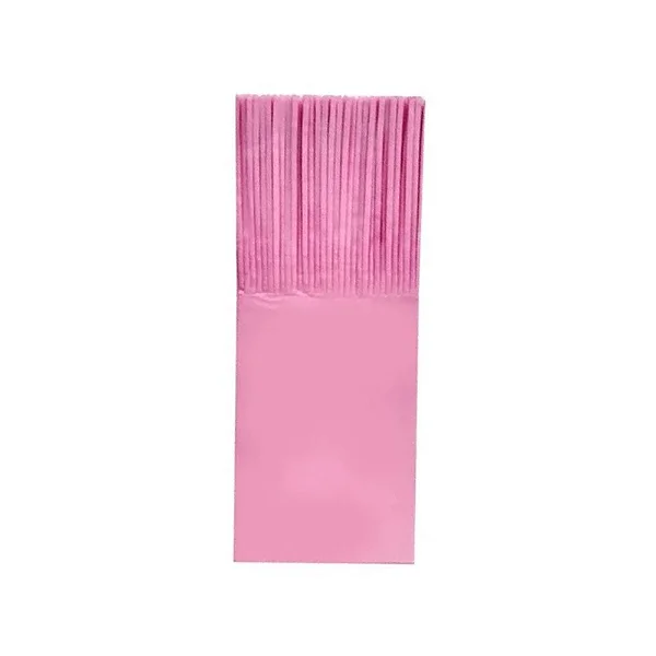 PAPEL PARA BALA FRANJADO ROSA JUNCO C/48