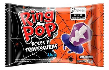 PIRULITO RING POP 10G HALLOWEEN