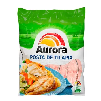 POSTA DE TILÁPIA CONGELADO AURORA 400G