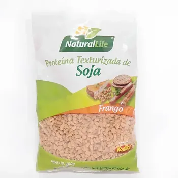 PROTEÍNA DE SOJA NATURAL LIFE SABOR FRANGO 400G