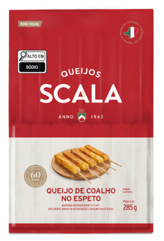 QUEIJO COALHO SCALA ESPETO 285G
