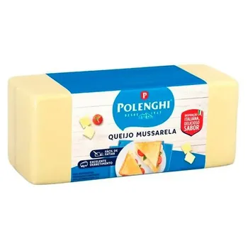 QUEIJO MUSSARELA POLENGHI PEÇA (APROX. 3,5KG)